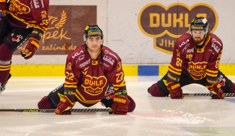 V předvánočním zápase Dukla neuspěla na ledě Prostějova a klesla na sedmou příčku tabulky