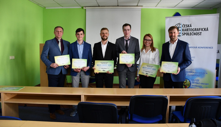 Úspěch olomouckých kartografů. Na soutěži Mapa roku získali tři ceny