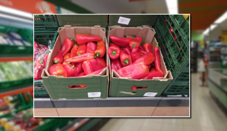 Rizikové papriky z Albánie. Obchod je nabízel s trojnásobným množstvím pesticidů