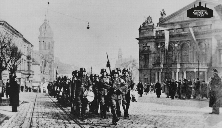 Před 85 lety napochodovali nacističtí okupanti do Plzně, označovali se za zachránce