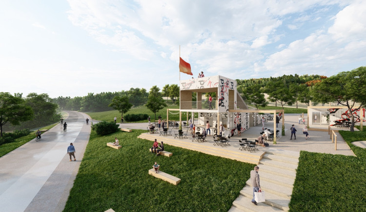 Poblíž železničního tunelu vznikne sportovně relaxační centrum s pumptrackem a občerstvením