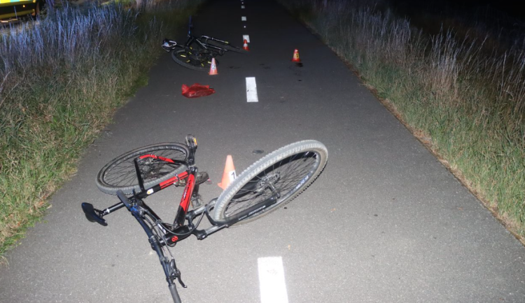 Policie hledá svědky nehody dvou opilých cyklistů na stezce mezi Skrbení a Horkou nad Moravou