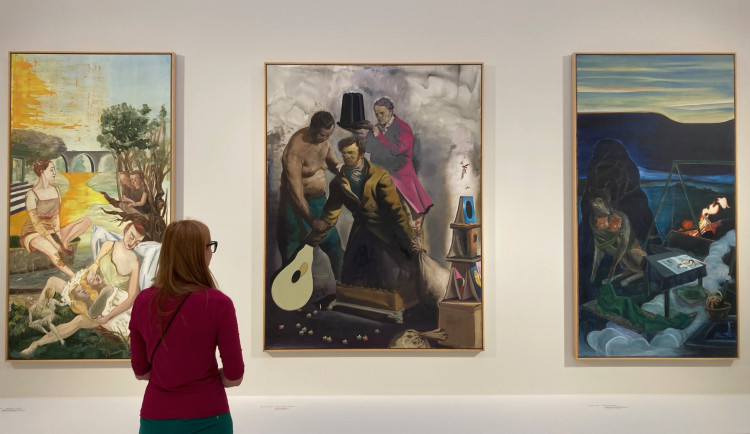 Největší letošní výstavní projekt přestavuje v liberecké galerii výjimečné německé autory Rosu Loy a Neo Raucha