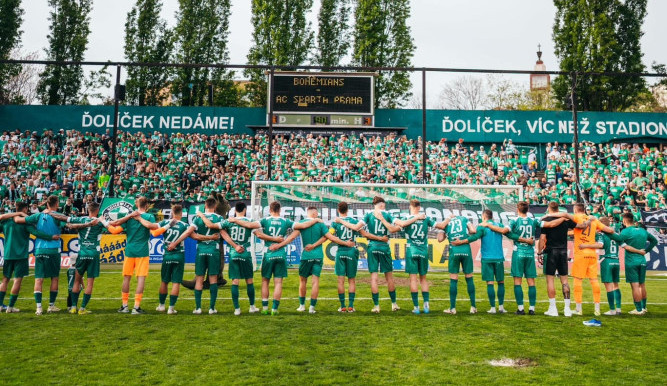 Klokani ubránili Ďolíček, Praha je na stadionu nechá dalších šedesát let