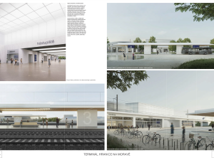 Nový terminál na vysokorychlostní železnici v Hranicích se přiblíží k městu. Radnice chce spojení s autobusy