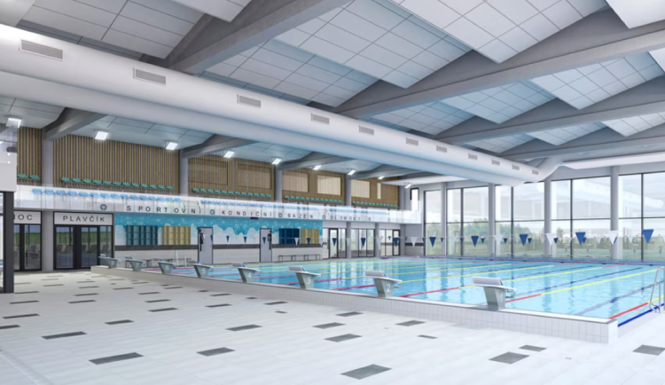 Olomouc ukázala podobu nového plaveckého bazénu u akvaparku. Vyjde na 400 milionů