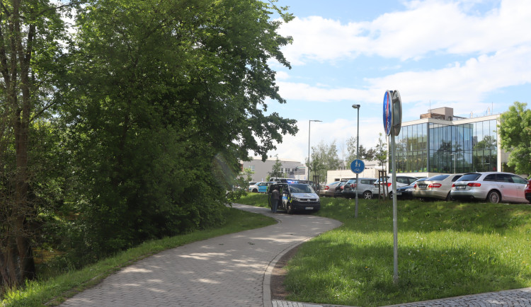 Nehoda na cyklostezce v Brodě, cyklistka se srazila s chodcem. Nebyli jste u toho?