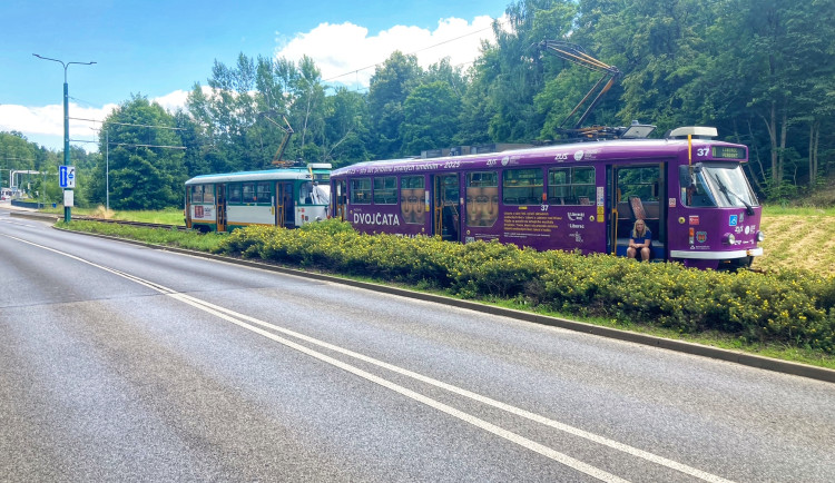 Liberec kvůli výpadku proudu zažil nejdelší výpadek provozu tramvají za 41 let