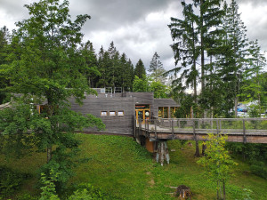 Stezka korunami stromů instalovala fotovoltaický systém. Ušetří 20% energie