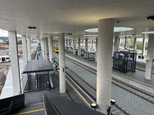 FOTO: Praha má po čtyřiceti letech nové nádraží, Bubny jsou nejmodernější v Česku