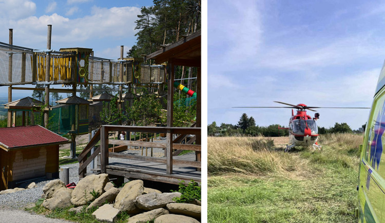 Úraz děvčátka v Lanáčku v Zoo Olomouc: bez dozoru šplhala mimo povolenou oblast, uvádí provozovatel