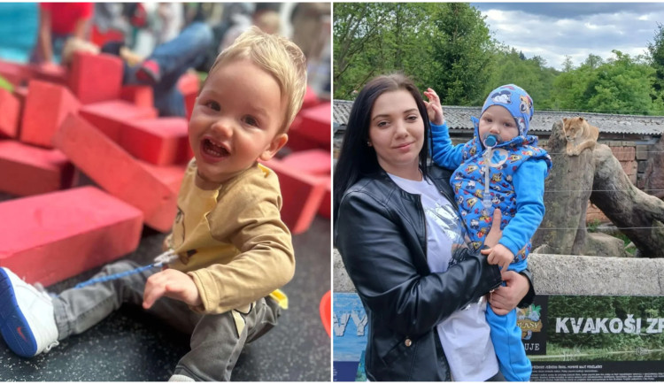 Pepíček bojuje s následky mozkové obrny, jeho maminka má problémy financovat léčbu