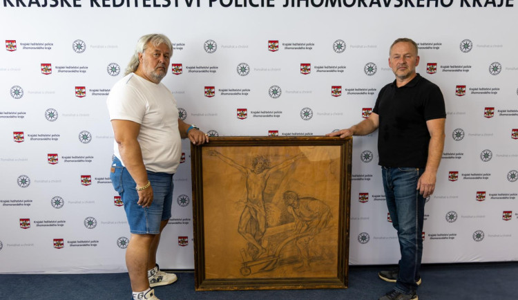 Zmizel obraz za deset milionů. Policisté ho našli po letech u podvodníků