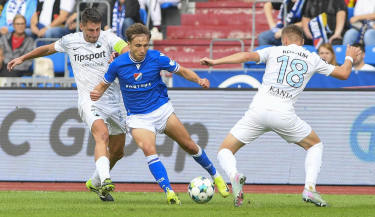 Fotbalisté Liberce dvakrát udeřili hned v úvodu a v Ostravě zvítězili 2:0