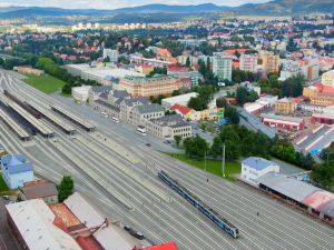 Do soutěže o podobu nového libereckého nádraží přišlo sedm návrhů, posoudí je porota