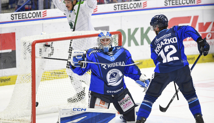 Hokejisté Vítkovic už ve druhém domácím utkání přišli o svou domácí neporazitelnost