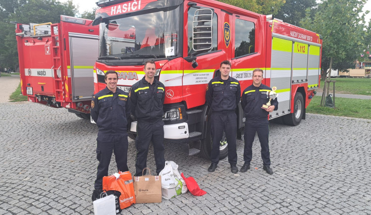 Jablonečtí profesionální hasiči si z prestižní soutěže ve vyprošťování přivezli bronz
