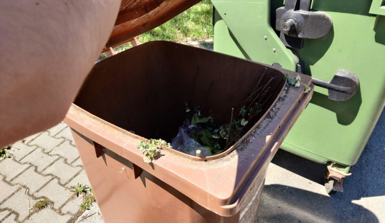 Město chce lepší bioodpad. Nabízí zdarma hnědé popelnice, platí se jen za svoz