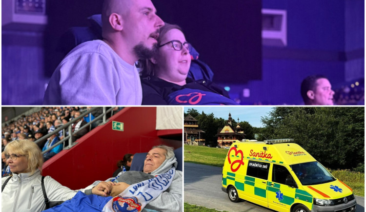 Sanitka splněných snů letos potěšila 25 vážně nemocných lidí. Bude jezdit i nadále