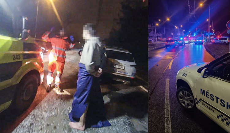 Ve spodním prádle, bez bot a v mrazu spal opilý muž v cizím autě. Ráno přišlo překvapení