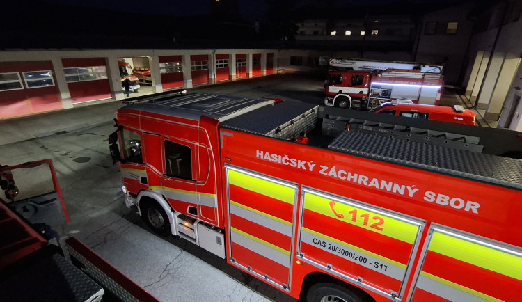 První týden nového roku pro hasiče. Řešili požáry, nehody a technické zásahy