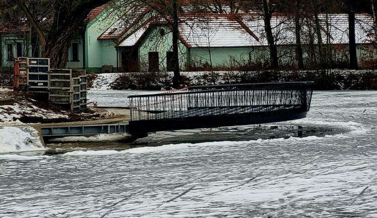 Molo na soutoku už se rýsuje. Dokončené bude na jaře