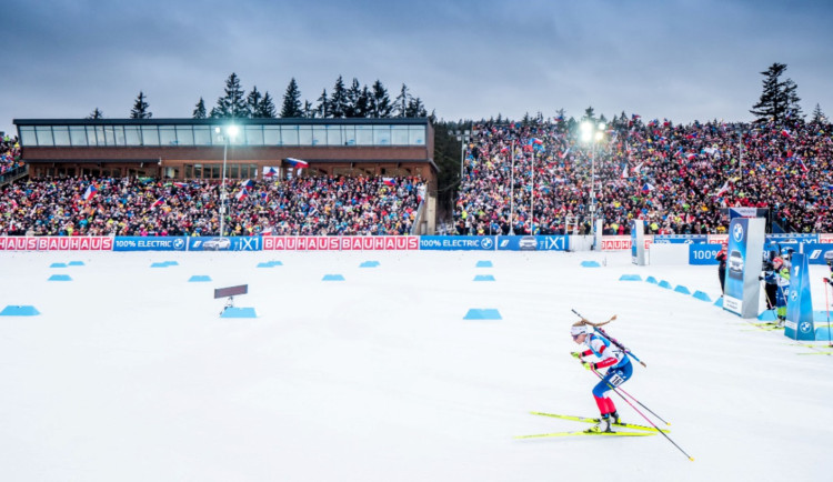 O biatlon na Vysočině je znovu velký zájem, vstupenky jsou ještě na neděli