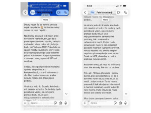 Macinkovy textovky pro kancelář prezidenta už řeší policie