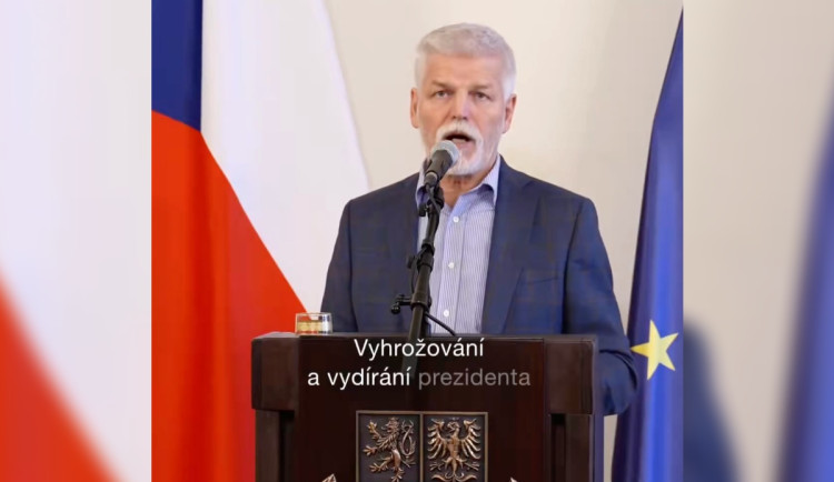 Petr Pavel na tiskové konferenci.