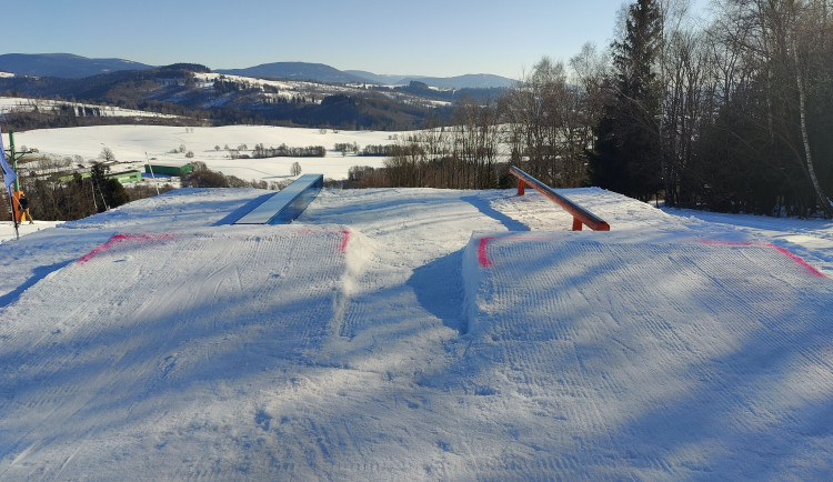 Sněhové podmínky v Jeseníkách jsou perfektní, na své si přijdou i běžkaři