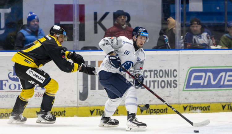 Hokejisté Plzně udolali Litvínov, v poslední minutě rozhodl Simon