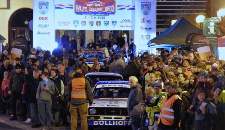 Díky za krásnou soutěž. Rallye Jizera se po 40 letech vrátila do Železného Brodu