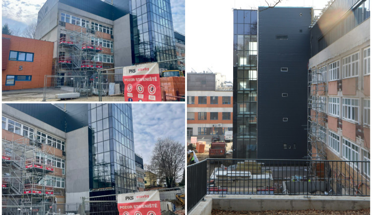 Další fáze rekonstrukce v novoměstské nemocnici. Návštěvníky čekají novinky