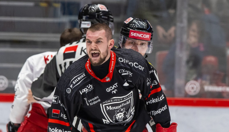 Hokejisté Hradce vyhráli v Třinci, vybojovali první výhru v sérii