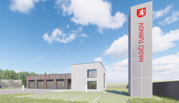 V Turnově začala výstavba požární zbrojnice za 48 milionů pro dobrovolné hasiče