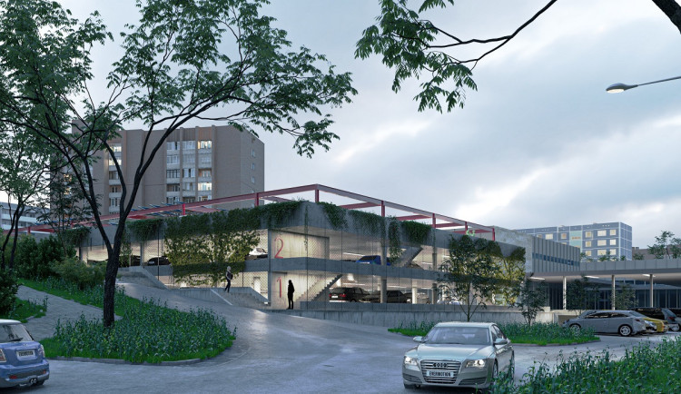 O místa v novém parkovacím domě bude boj. Rezervace startují 1. dubna v 18 hodin