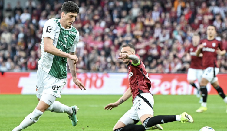 Jablonec prohrál na Spartě 1:3. Dvakrát se trefil Kuchta