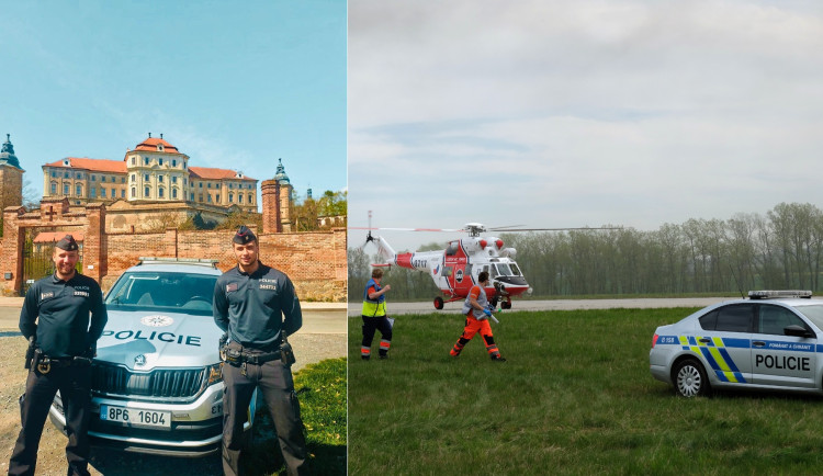 Šlo o vteřiny. Policisté zachraňovali padesátiletého muže s masivním infarktem