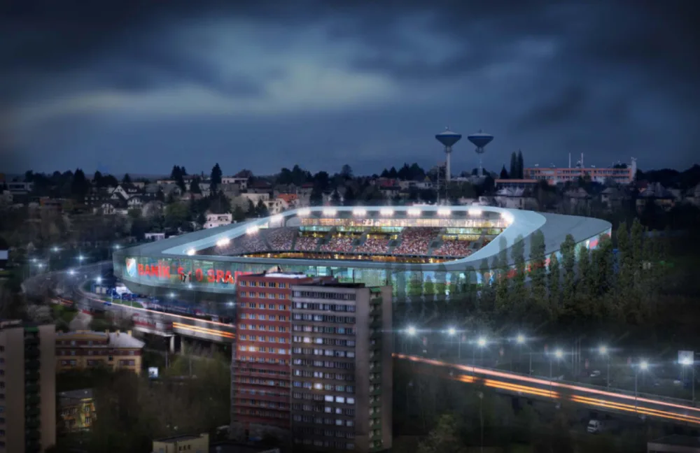 Jak budou vypadat Nové Bazaly? Ostrava chystá architektonickou soutěž ke stavbě nového stadionu