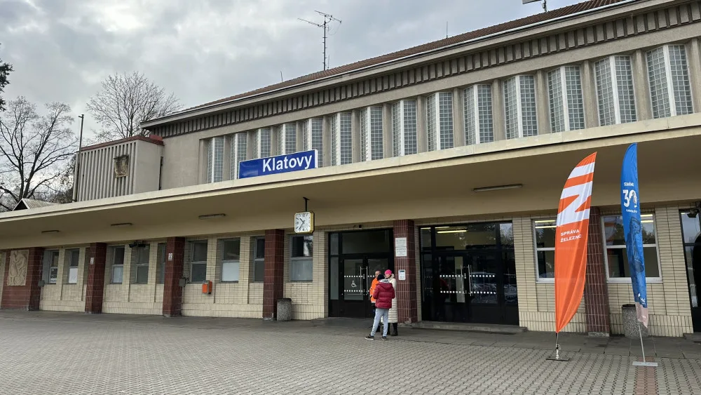 Startuje oprava památkově chráněného nádraží v Klatovech za 337 milionů korun. Práce potrvají dva roky