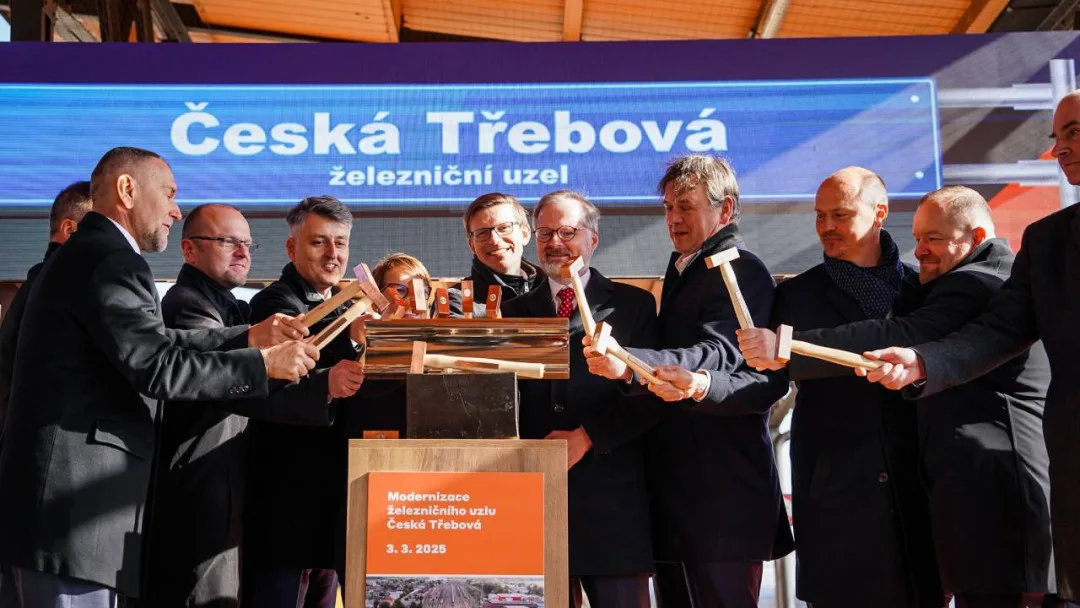 Byla zahájena rozsáhlá modernizace železničního uzlu Česká Třebová za 19,5 miliardy korun