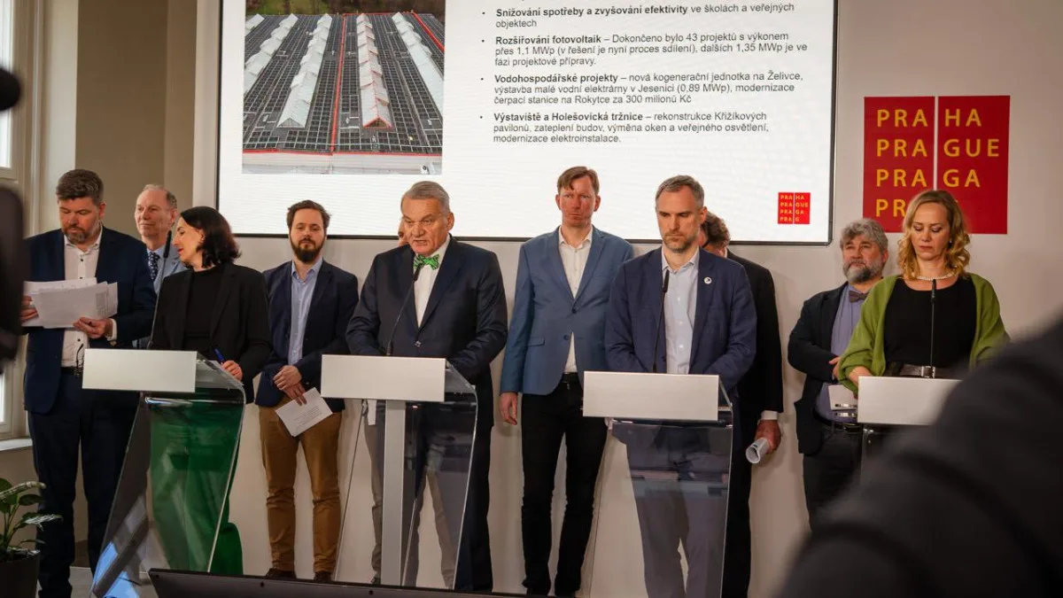 Pražští radní zhodnotili dvouletou práci na tiskové konferenci