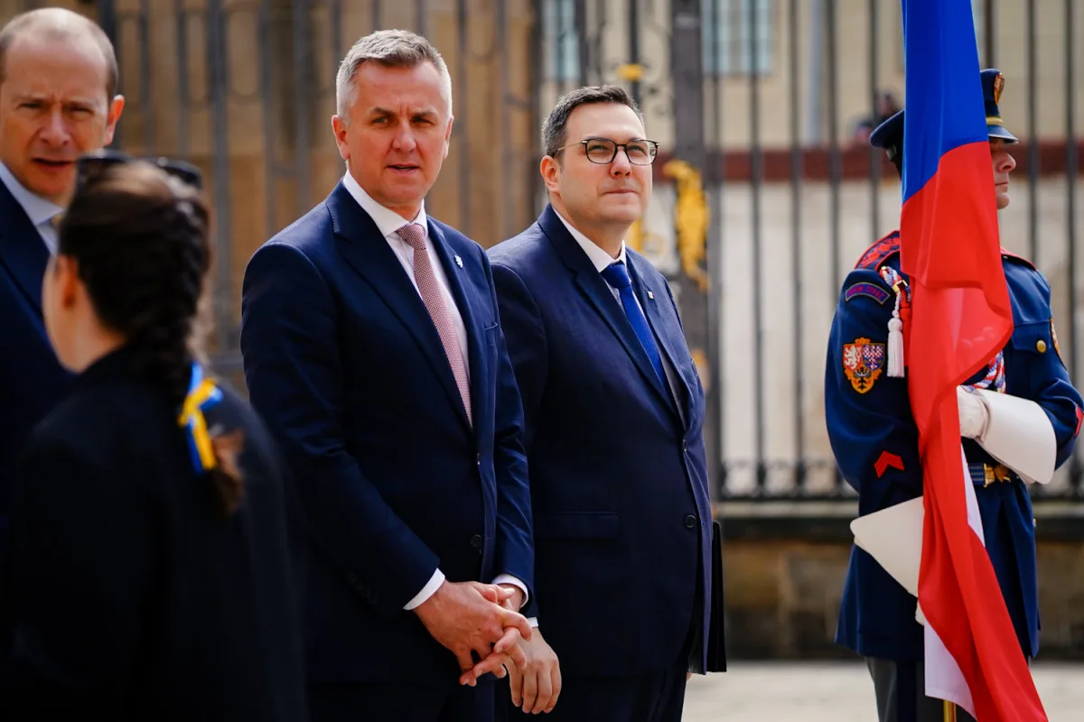 FOTOGALERIE: Prezident Pavel přijal na Hradě Zelenského při slavnostním ceremoniálu
