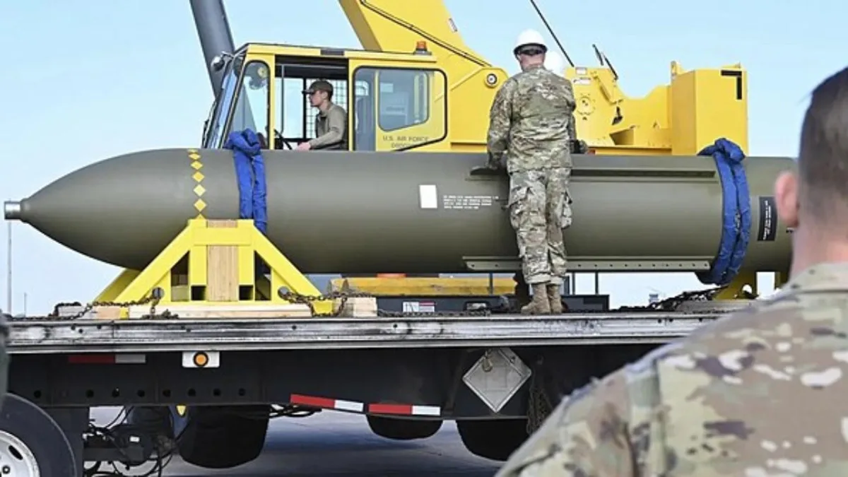 USA vyvíjejí novou průraznou bombu proti hluboko ukrytým cílům
