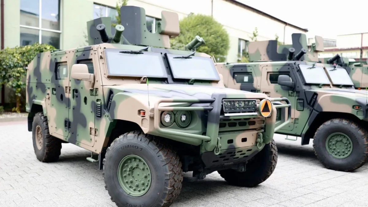 Polsko objednává přes tisíc jihokorejských vozidel Legwan 4x4