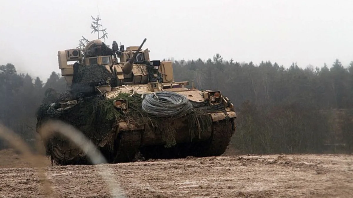 USA přesouvají obrněnce v Polsku v rámci cvičení a posílení odstrašení