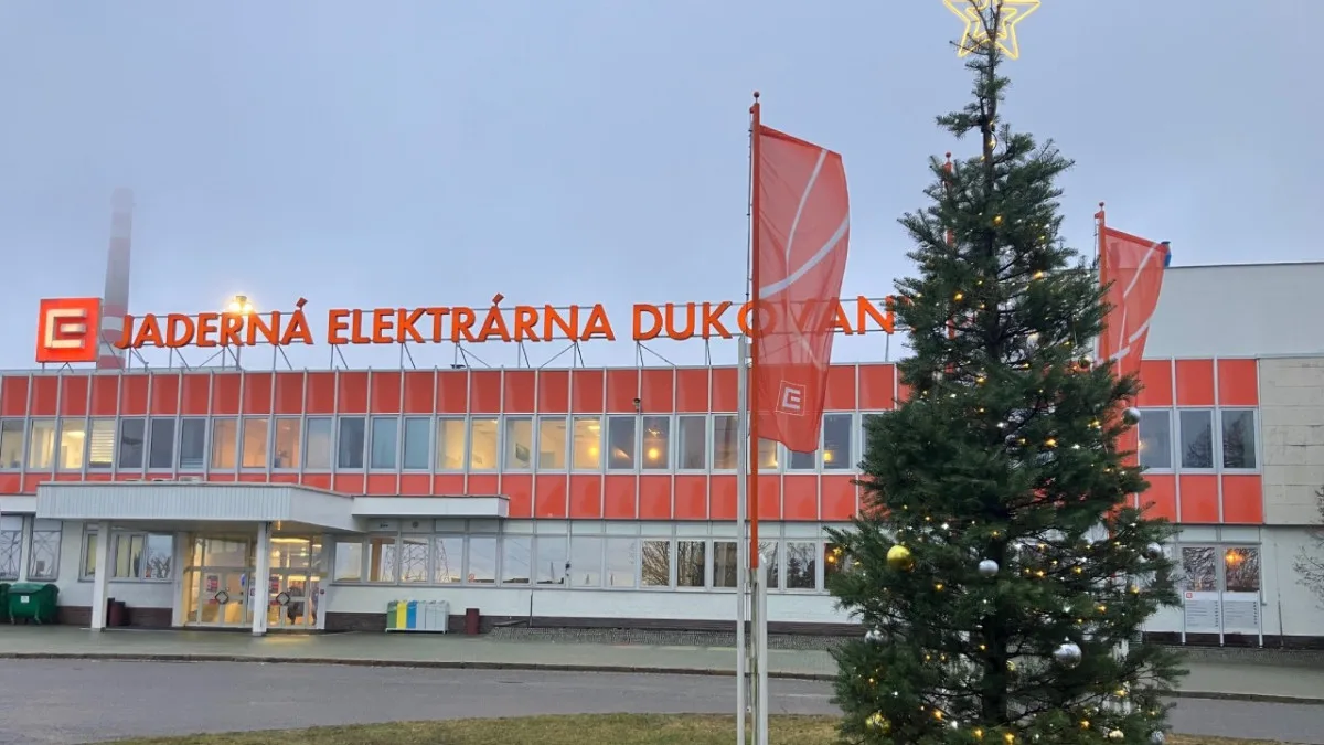Náročný Štědrý den v Dukovanech