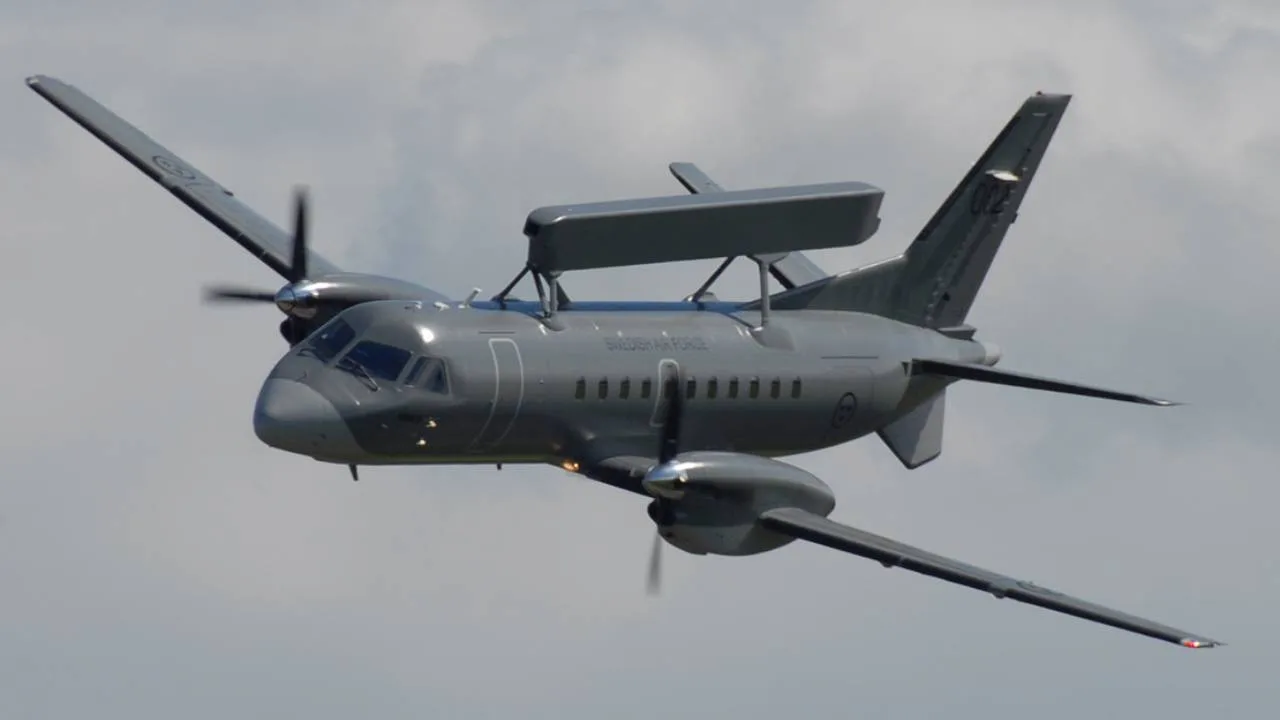 Saab 340 AEW&C nad Ukrajinou? Video to naznačuje