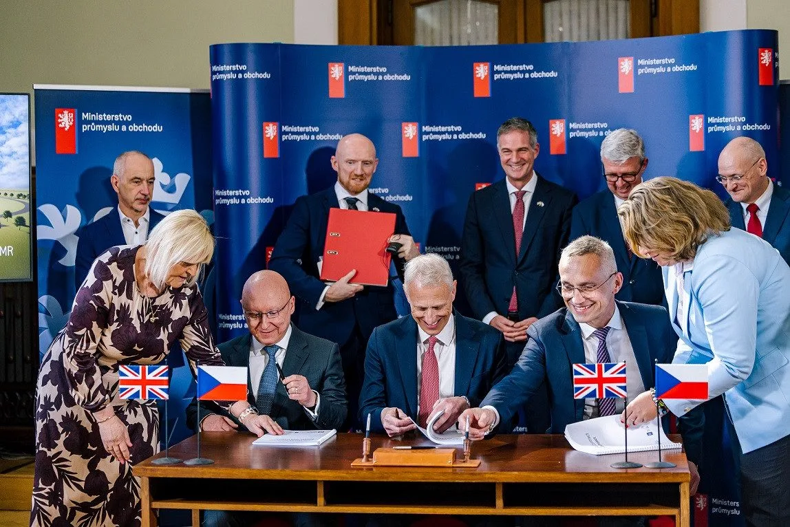 Temelín se přiblížil k výstavbě modulárního reaktoru. Stát podepsal klíčové memorandum