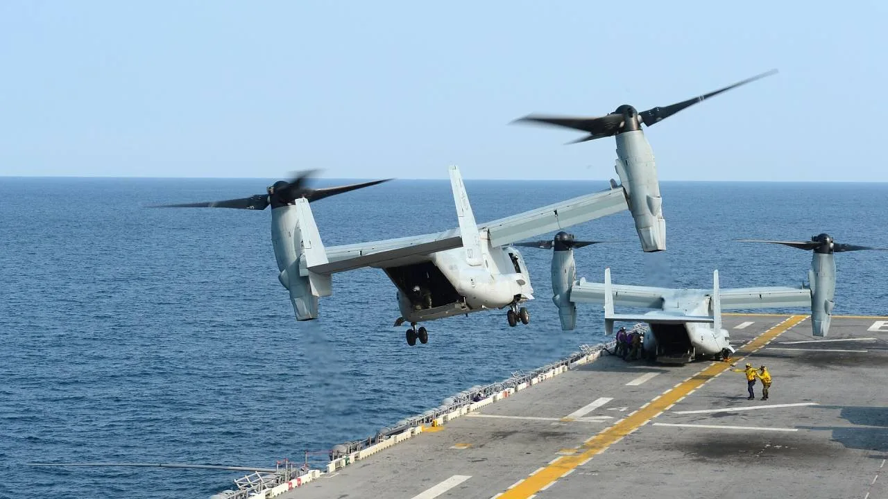 359. MV-22B završil dodávky. Osprey má sloužit do roku 2055